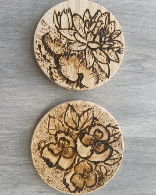 Flower Coaster Set 1