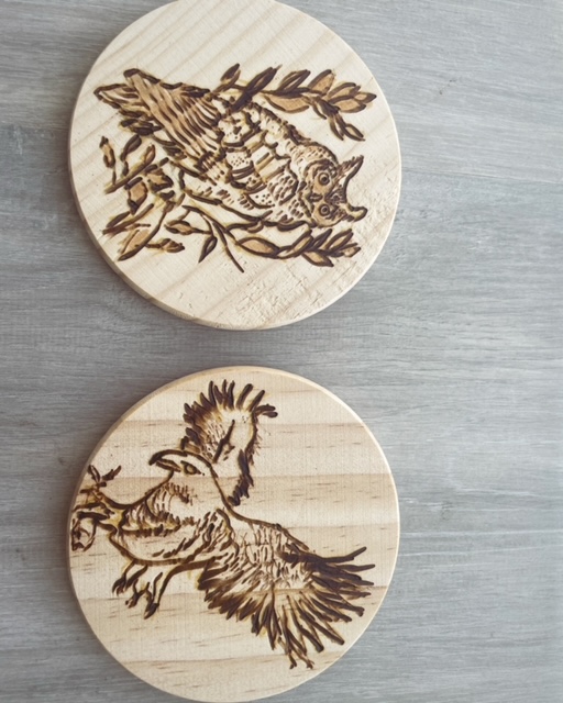 Bird Coaster Set 1