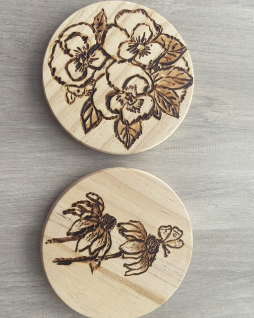 Flower Coaster Set 2